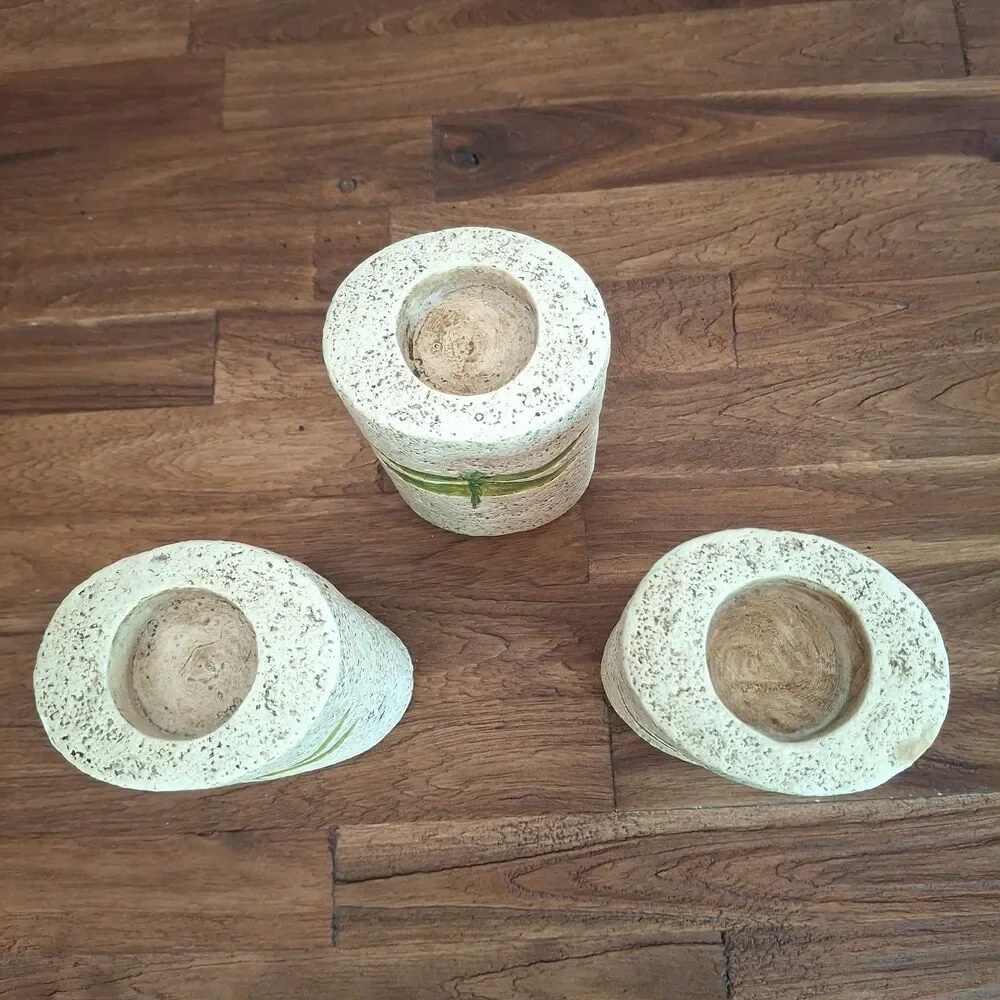 Set of 3 Dragonfly Candle Holders